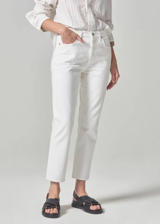 Citizens Of Humanity Charlotte High Rise Straight In Tart Women Jeans