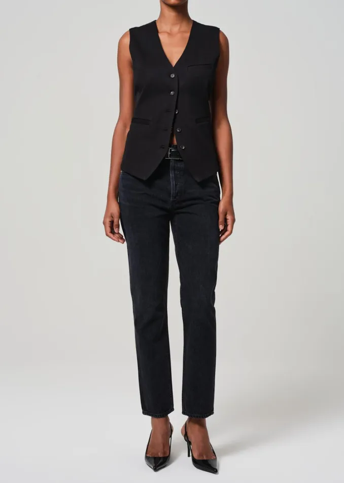 Citizens Of Humanity Charlotte High Rise Straight In Voila Women Jeans