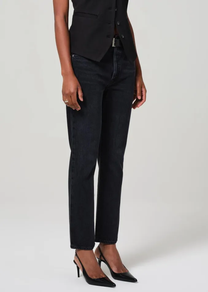 Citizens Of Humanity Charlotte High Rise Straight In Voila Women Jeans