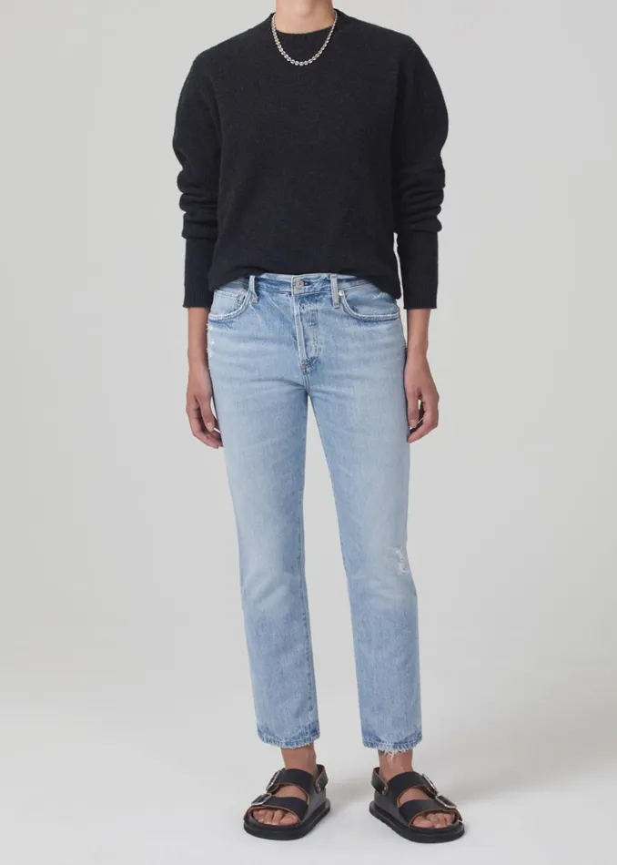 Citizens Of Humanity Emerson Mid Rise Relaxed 27034 In Atmos Women Jeans