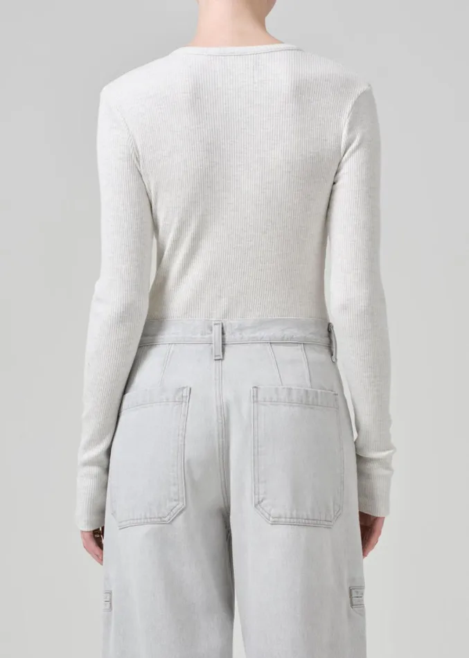 Citizens Of Humanity Emma VNeck In Pashmina Women Tops