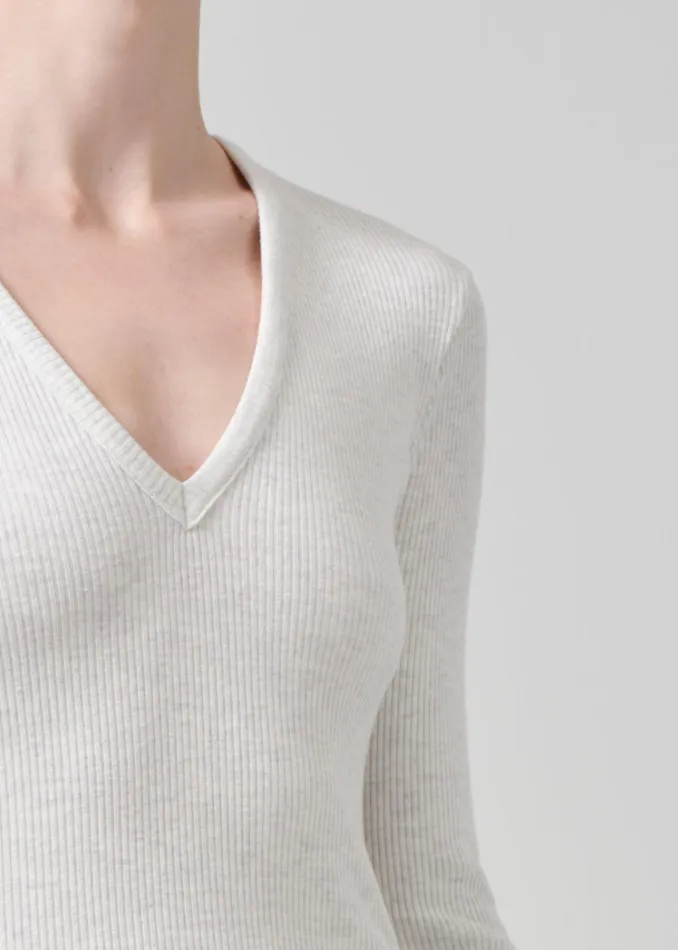 Citizens Of Humanity Emma VNeck In Pashmina Women Tops