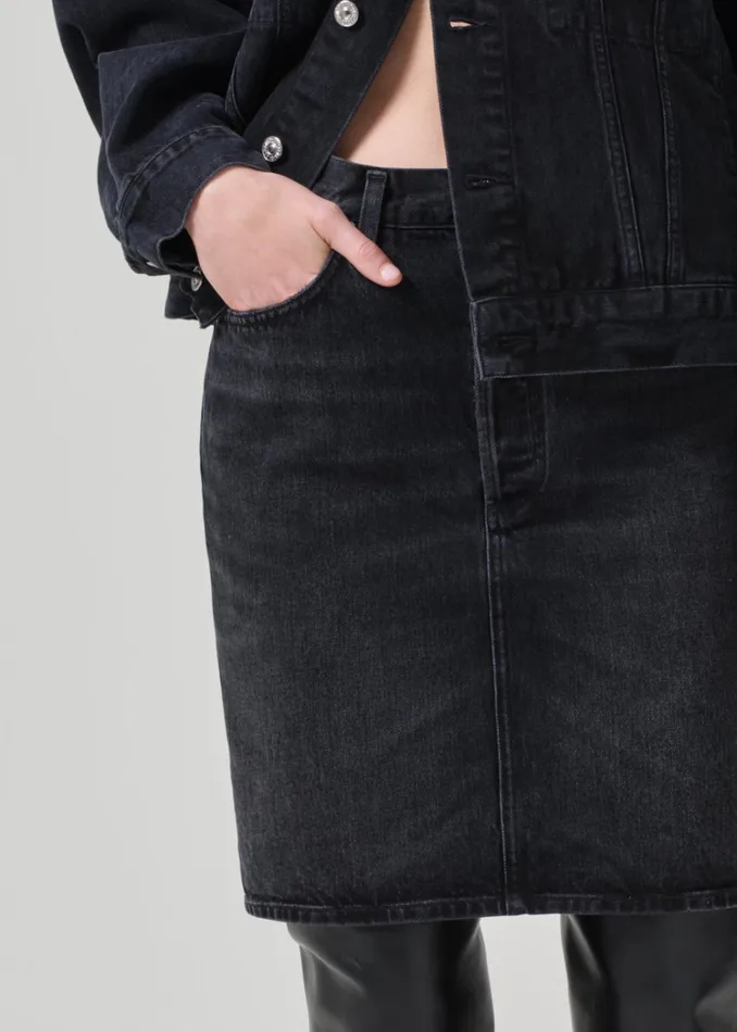 Citizens Of Humanity Etta Pencil Skirt In Mezzanote Women Shorts and Skirts