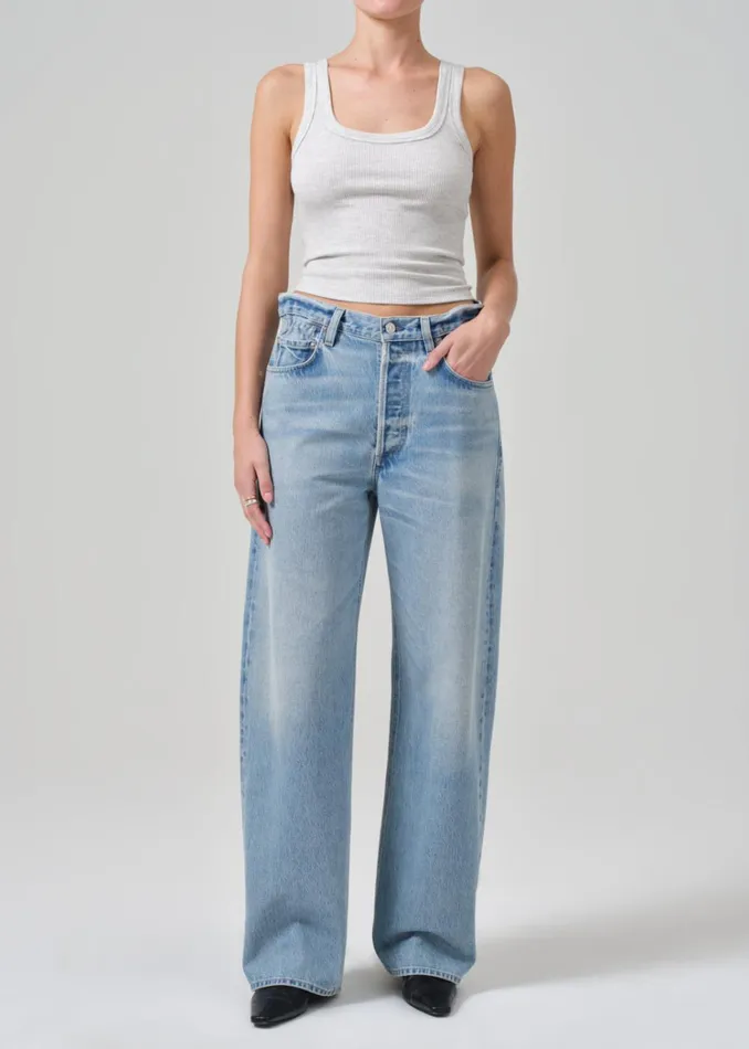 Citizens Of Humanity Faye Tank In Heather Grey Women Tops