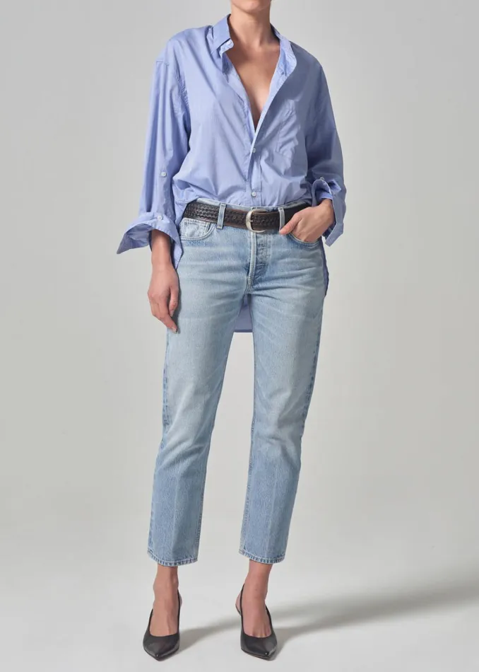 Citizens Of Humanity Isla Low Rise Straight In Spector Women Jeans