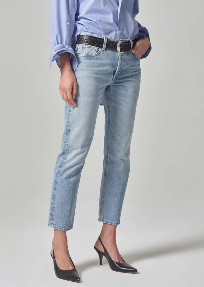 Citizens Of Humanity Isla Low Rise Straight In Spector Women Jeans