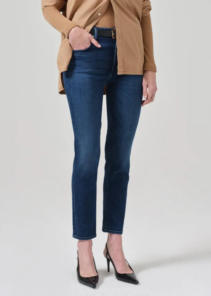 Citizens Of Humanity Isola Slim Crop In Regency Women Petite