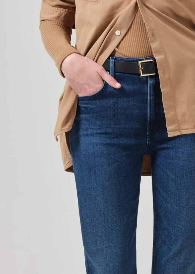 Citizens Of Humanity Isola Slim Crop In Regency Women Petite