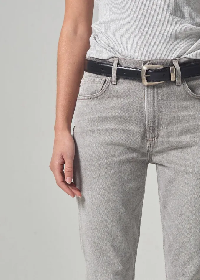 Citizens Of Humanity Isola Straight Crop In Quartz Grey Women Jeans