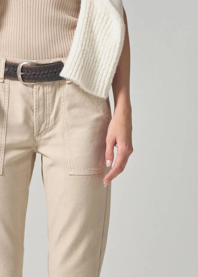 Citizens Of Humanity Leah Cargo In Taos Sand Women Pants
