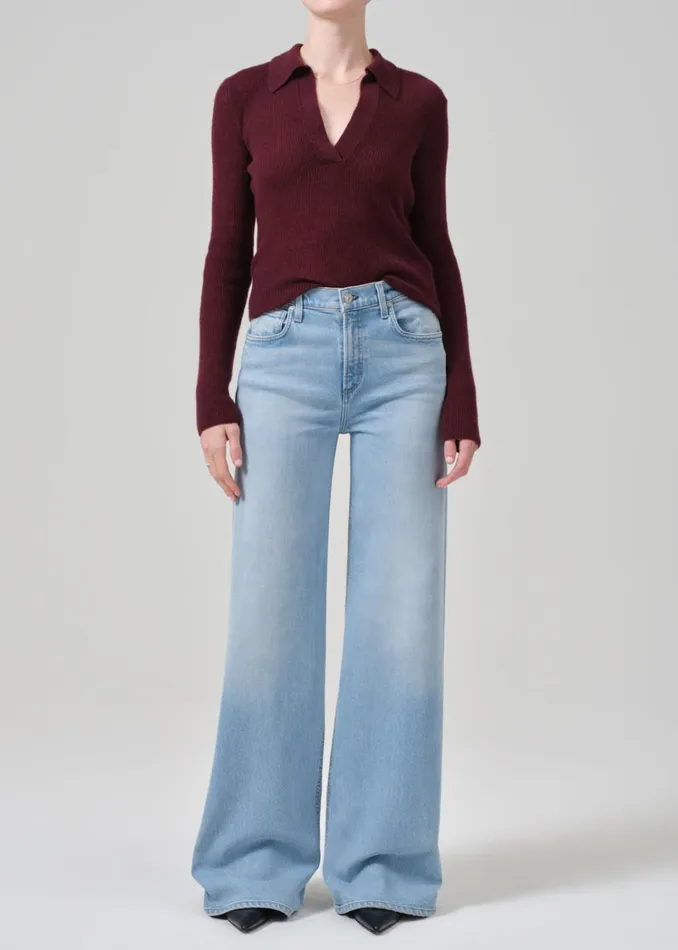Citizens Of Humanity Lolli Mid Rise Baggy In Neroli Women Jeans