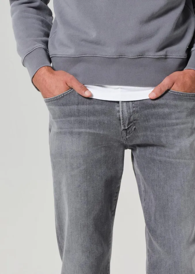 Citizens Of Humanity London Tapered Slim Cashmere Denim In Sycamore Men Jeans