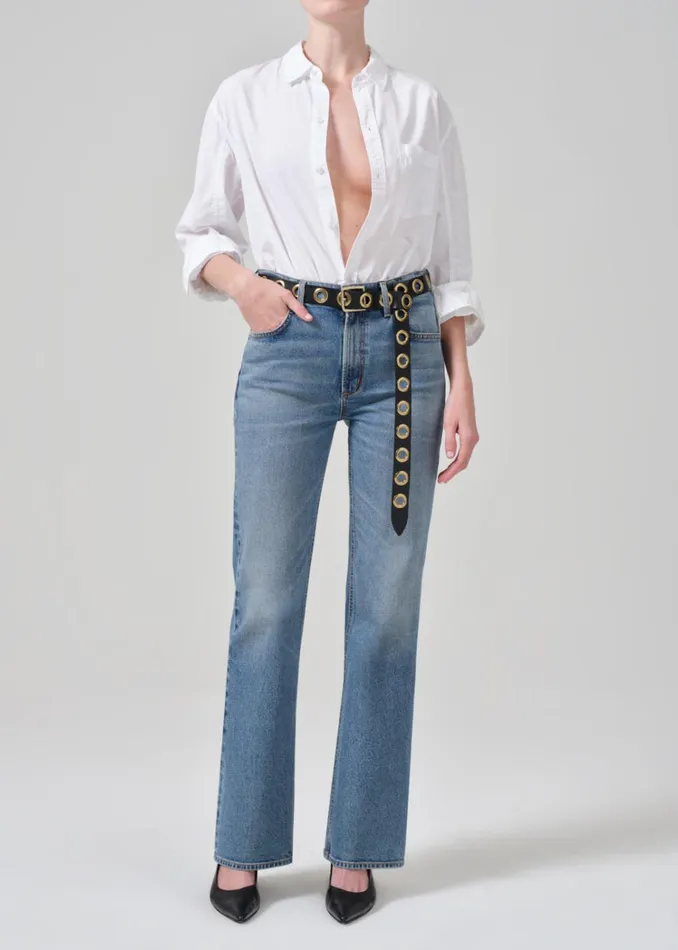 Citizens Of Humanity Vidia Mid Rise Boot In Saga Women Jeans