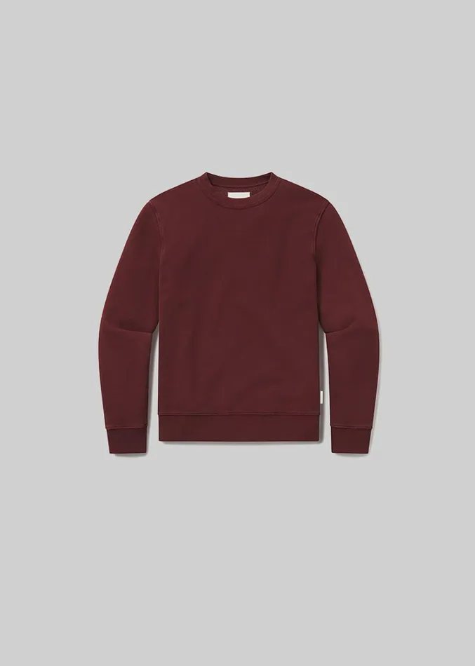 Citizens Of Humanity Vintage Crewneck Sweatshirt In Smoked Hazel Men Shirts