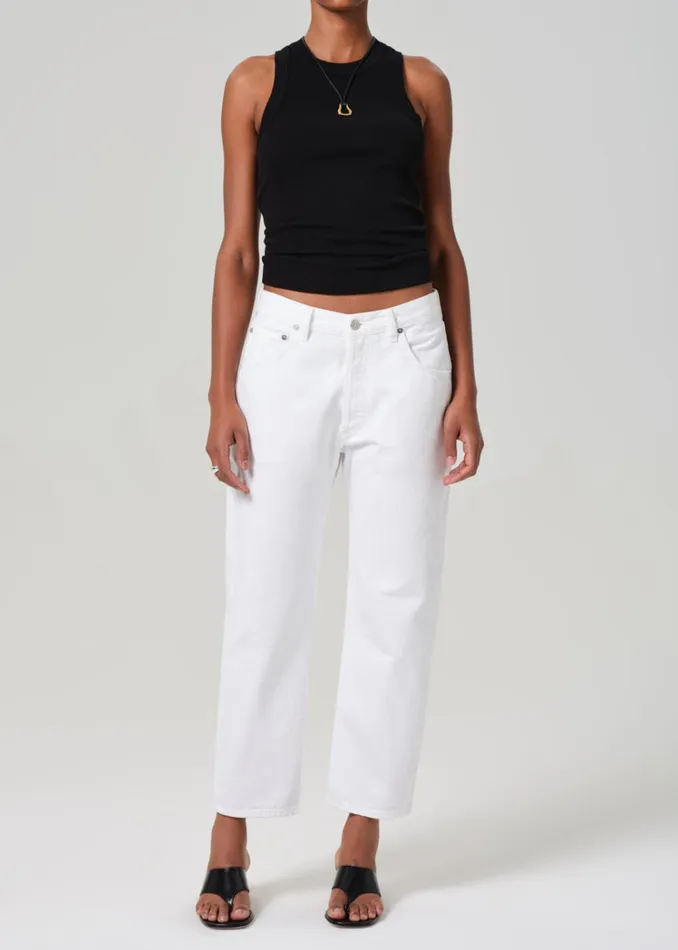 Citizens Of Humanity Winslow Cropped Boyfriend In Canyon Women Petite