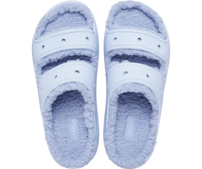 Classic Cozzzy Sandal Blue Calcite Women Crocs Slides