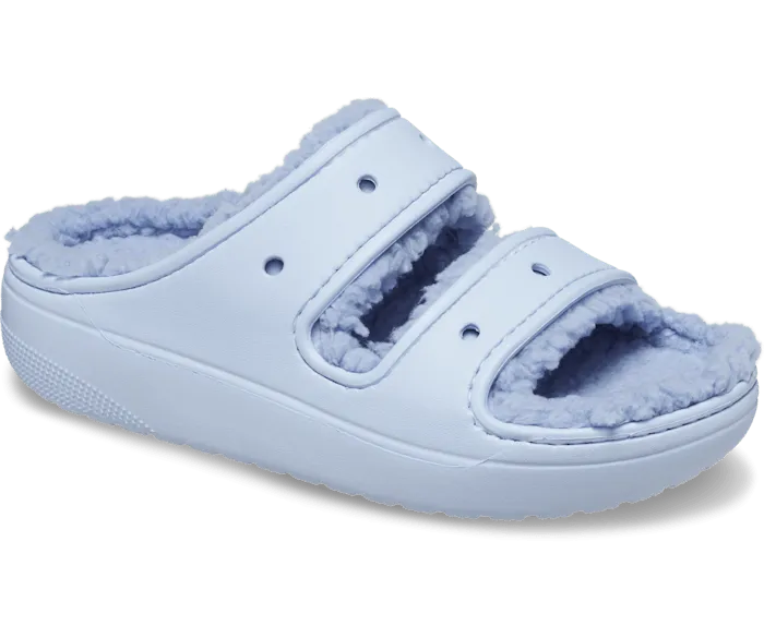Classic Cozzzy Sandal Blue Calcite Women Crocs Slides