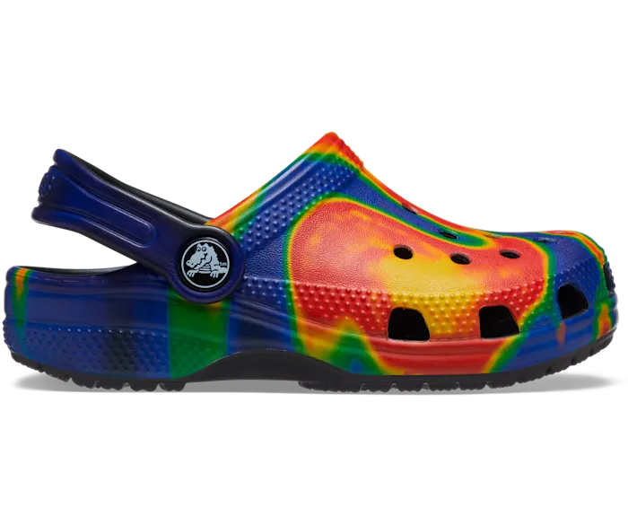 Classic Solarized Clog Navy Black Kids Crocs Clogs