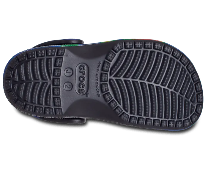 Classic Solarized Clog Navy Black Kids Crocs Clogs