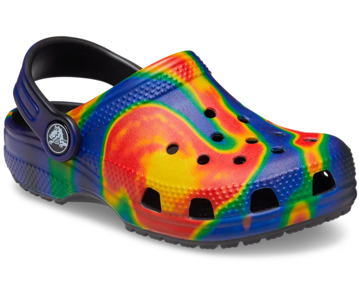 Classic Solarized Clog Navy Black Kids Crocs Clogs