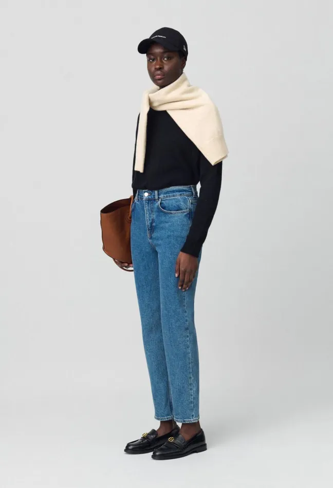 Claudie Pierlot Toto Slim 78 Jeans Faded Blue Light Denim Women Jeans And Trousers Claudie Pierlot Toto Slim 78 Jeans Faded Blue Light Denim Women Jeans And Trousers