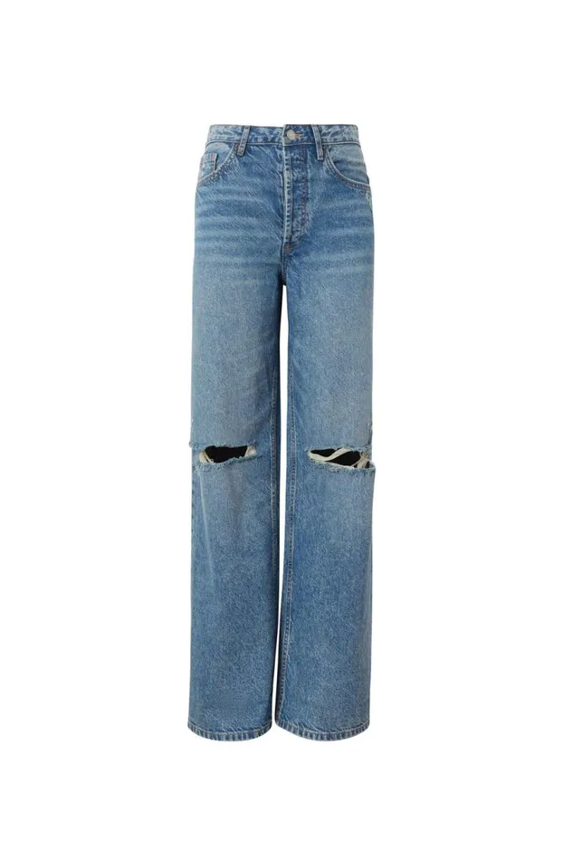 Clothing Supr Jeans High Rise Wide Jean Naples Blue