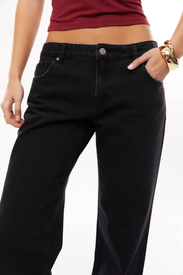 Clothing Supr Jeans Low Rise Straight Jean True Black