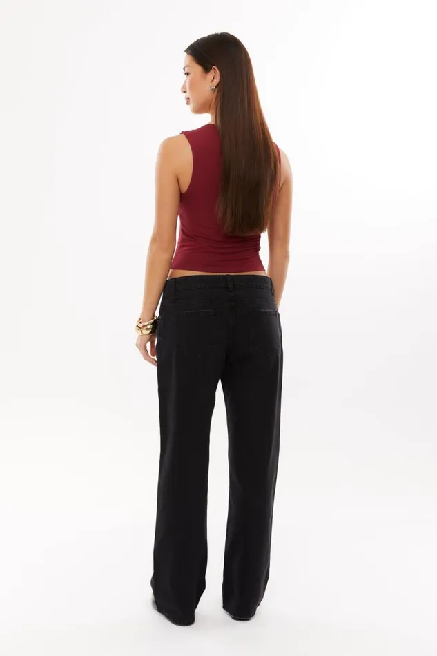 Clothing Supr Jeans Low Rise Straight Jean True Black