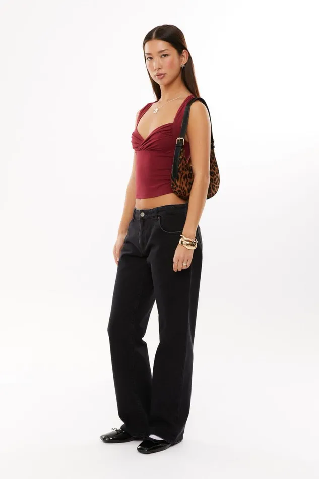 Clothing Supr Jeans Low Rise Straight Jean True Black