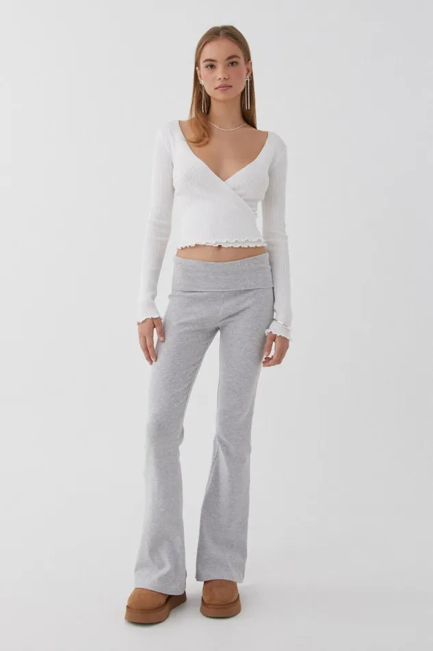 Clothing Supr Knitwear Lani Wrap Knit Top White