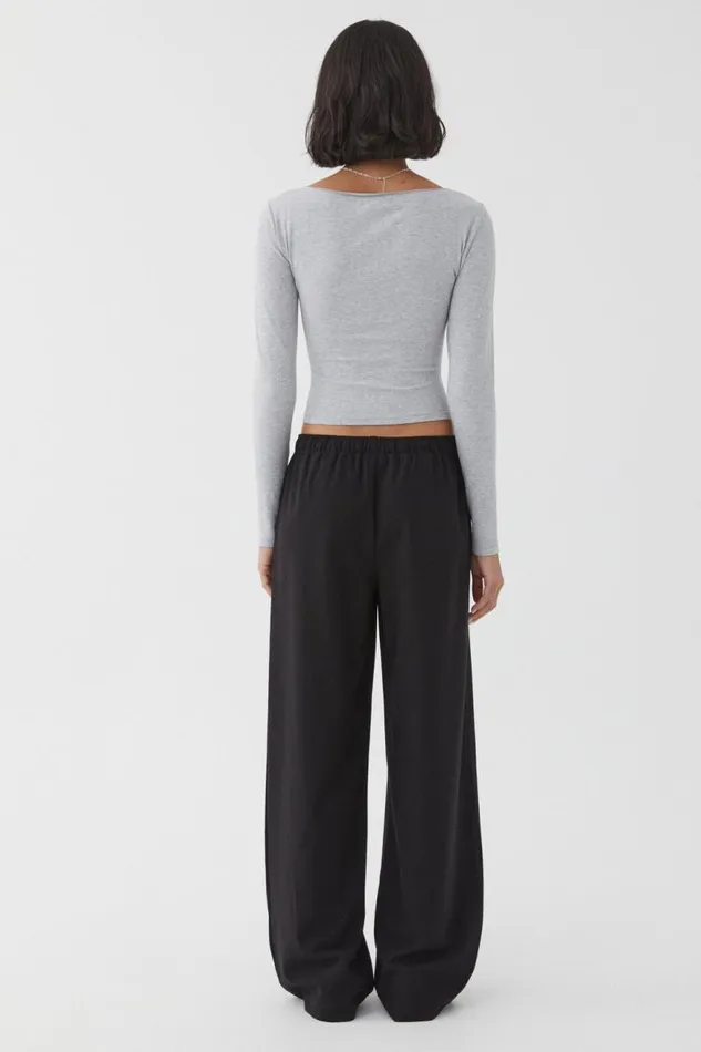 Clothing Supr Pants Piper Pull On Pant Black Clothing Supr Pants Piper Pull On Pant Black