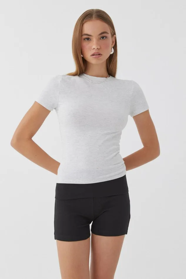 Clothing Supr Shorts Fold Back Booty Short Black