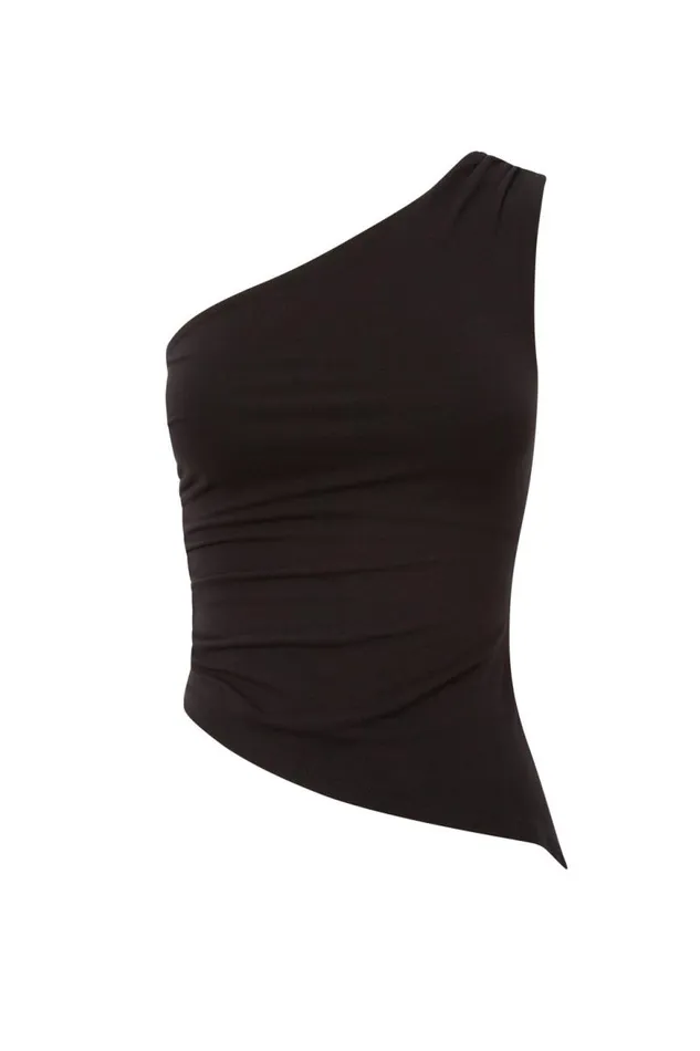 Clothing Supr Tank Tops Paris Scoop Neck Tank Black