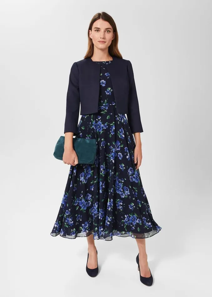 Coats and Jackets Women HOBBS Elize Jacket Midnight Navy