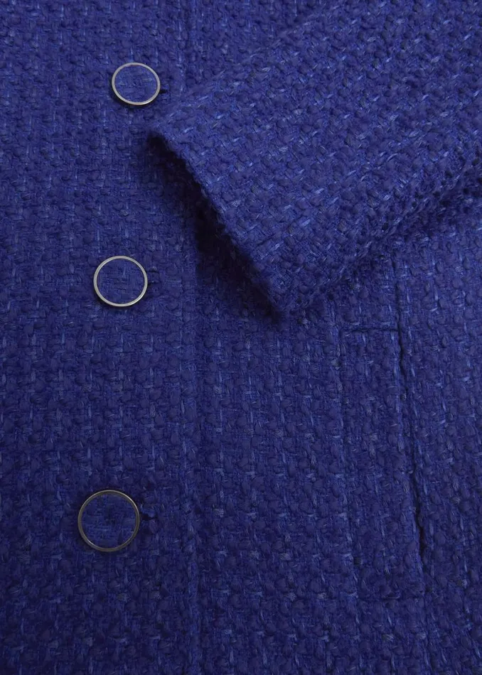 Coats and Jackets Women HOBBS Khloe Jacket With Wool Cobalt