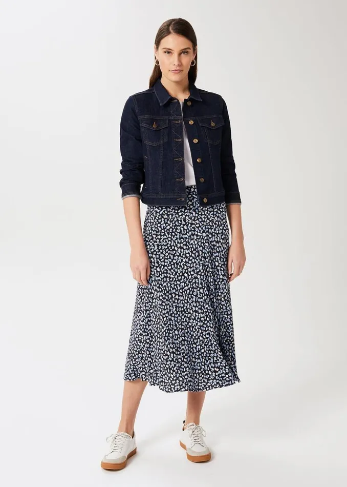 Coats and Jackets Women HOBBS Mariam Jacket Indigo