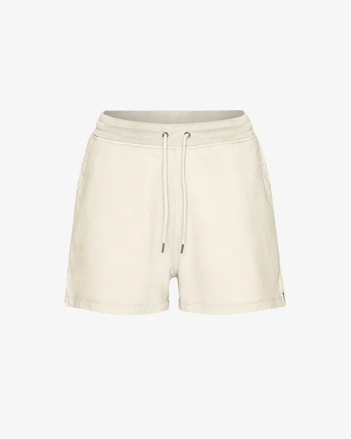 Colorfulstandard Shorts Women Women Organic Sweatshorts 8211 Ivory White