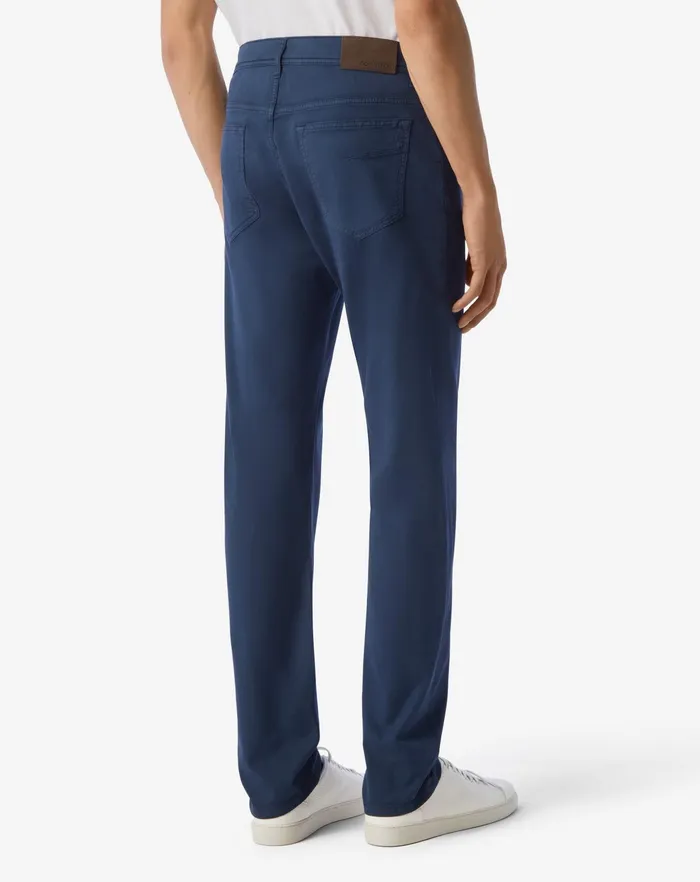 Corneliani Pants Navy Blue Stretch Gabardine 5pocket Trousers 8211 Men