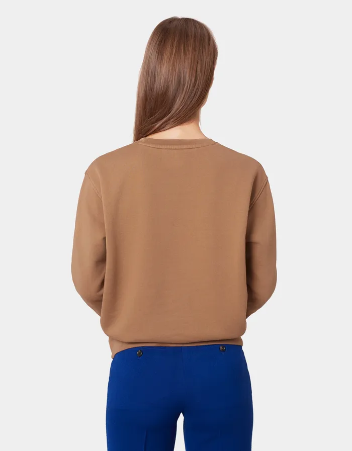Crewneck Sweatshirts Colorfulstandard Women Women Classic Organic Crew 8211 Teal Blue