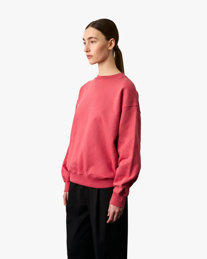 Crewneck Sweatshirts Women Colorfulstandard Organic Oversized Crew 8211 Storm Grey