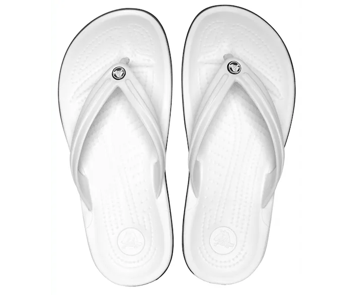 Crocband Flip White Women Crocs Sandals