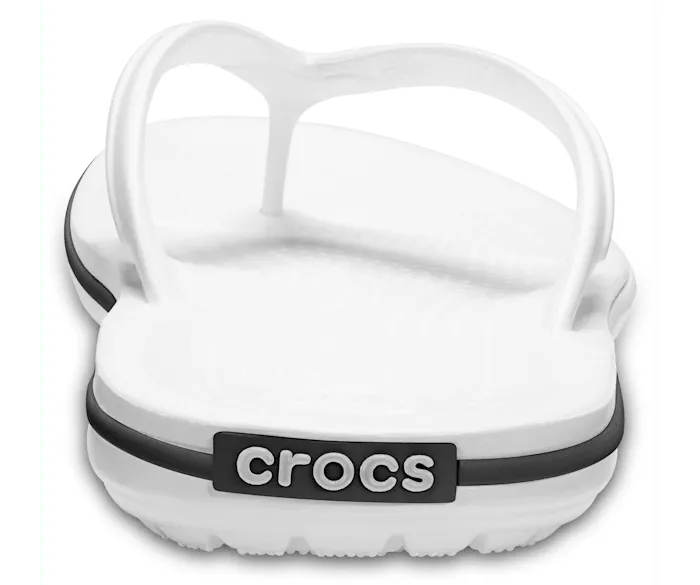 Crocband Flip White Women Crocs Sandals