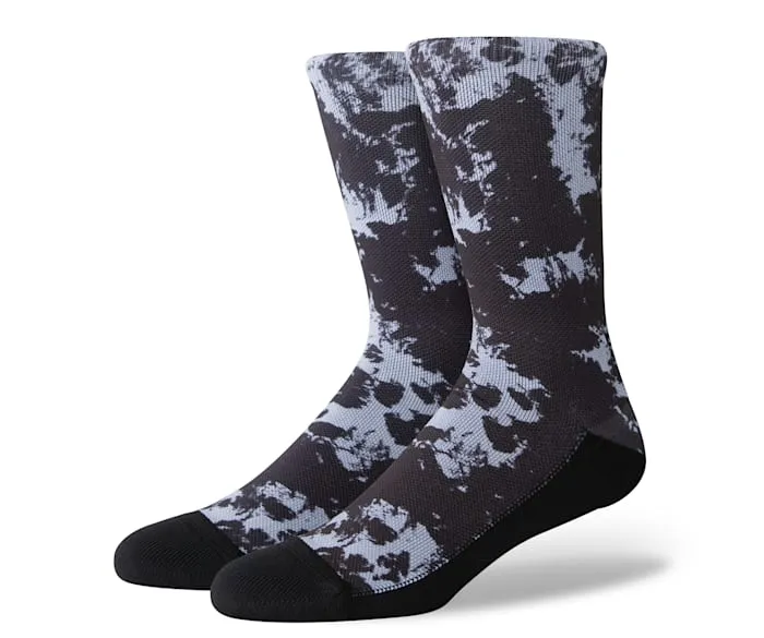 CrocsSocks Dyed Crew Elephant Black MenWomen Crocs Socks