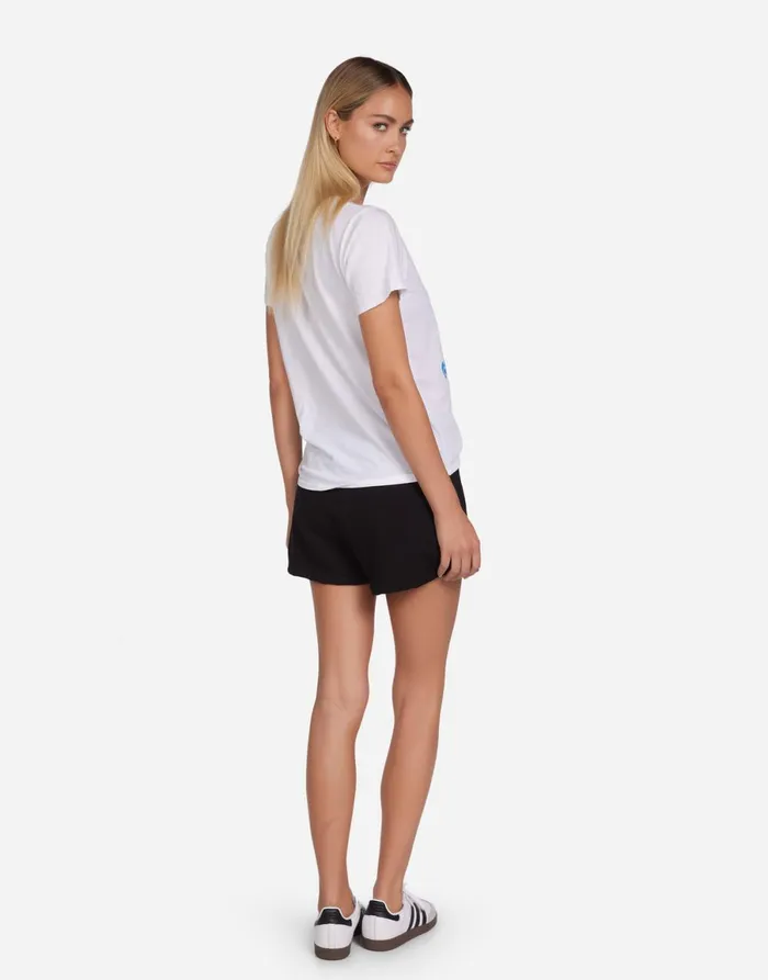Croft Love Collage White Women039s Lauren Moshi Short Sleeve