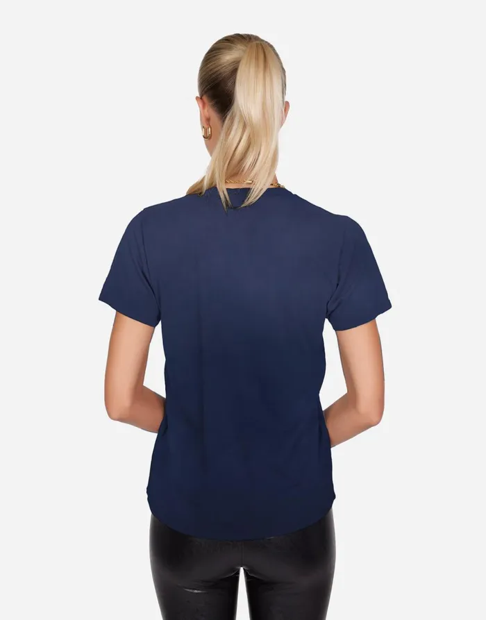 Croft Tiger Elements Navy Ombre Women039s Lauren Moshi Short Sleeve