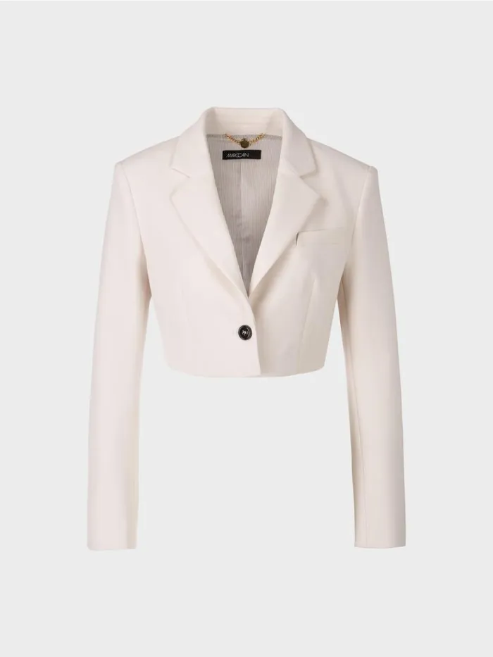 Damen Marc Cain Blazer Aktueller Kurzblazer Smoke