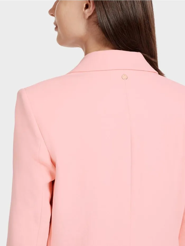 Damen Marc Cain Blazer Blazer Im CrinkleLook Soft Powder Pink