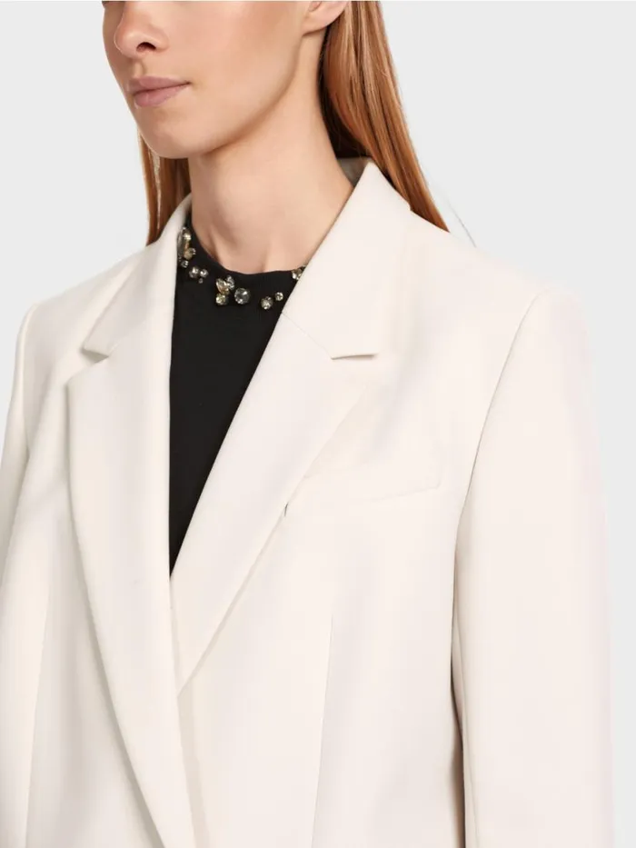 Damen Marc Cain Blazer Klassischer Blazer Smoke