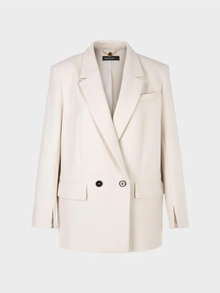 Damen Marc Cain Blazer Klassischer Blazer Smoke