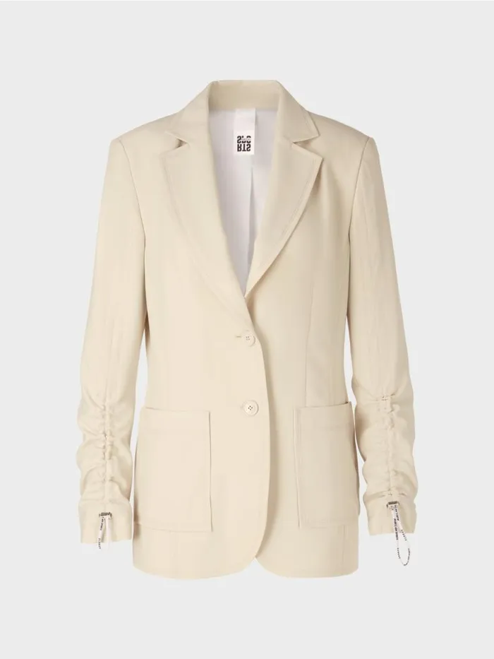 Damen Marc Cain Blazer Taillierter Blazer Soft Moon Rock